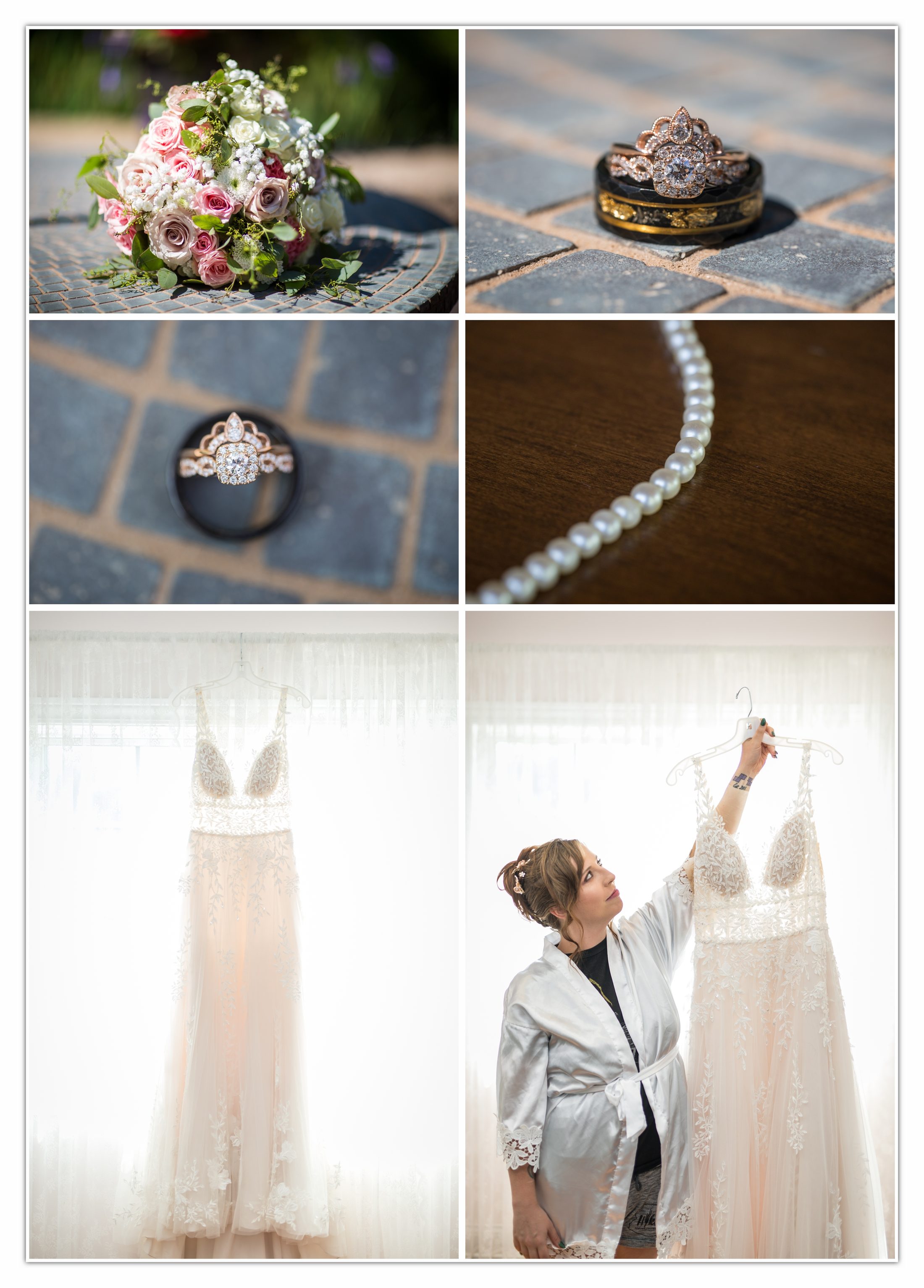 Wedding attire and detail photographs