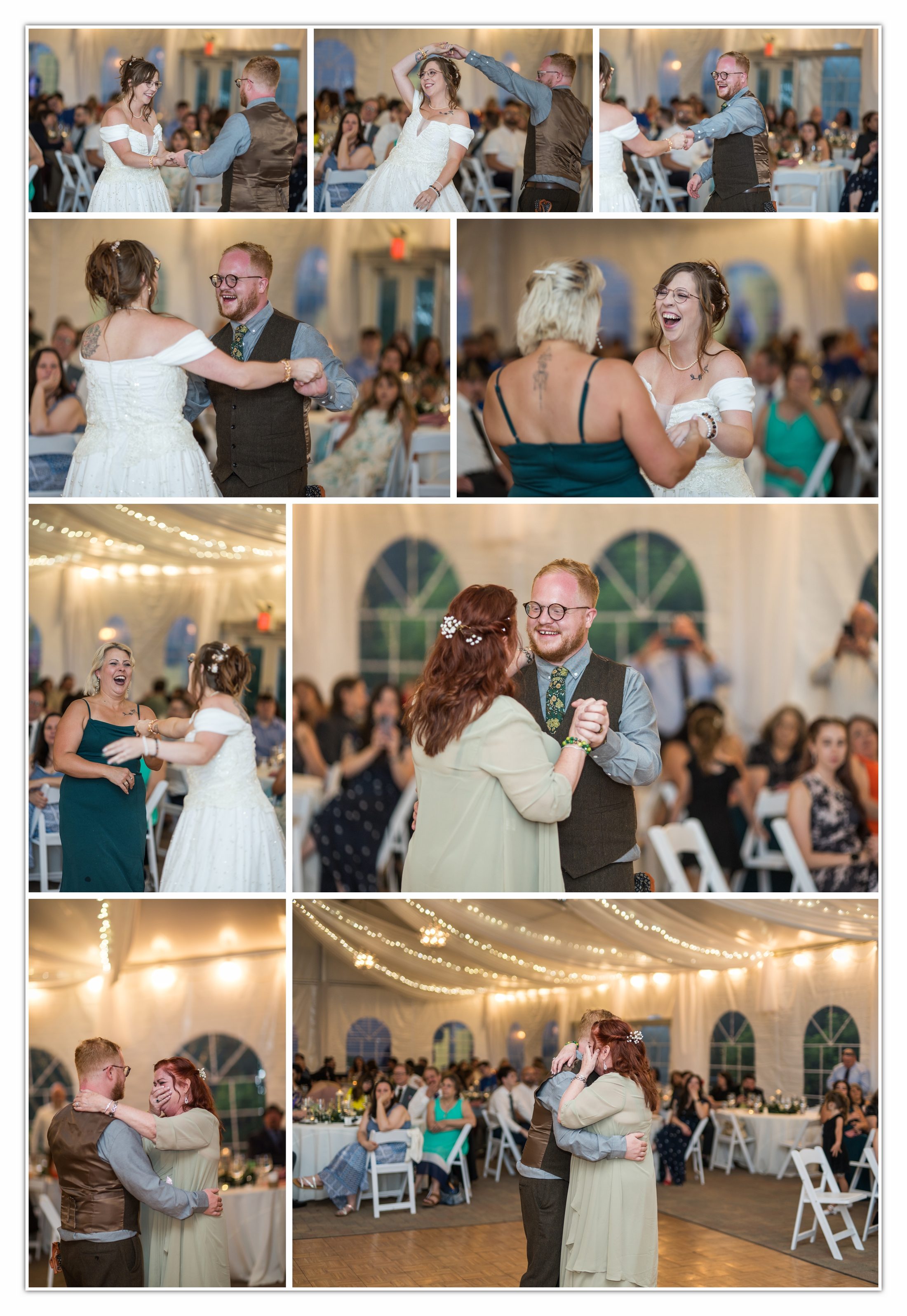 Hillary and Jake's first dance