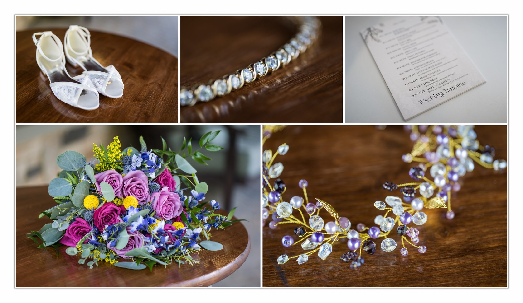 Maria and Cam wedding details