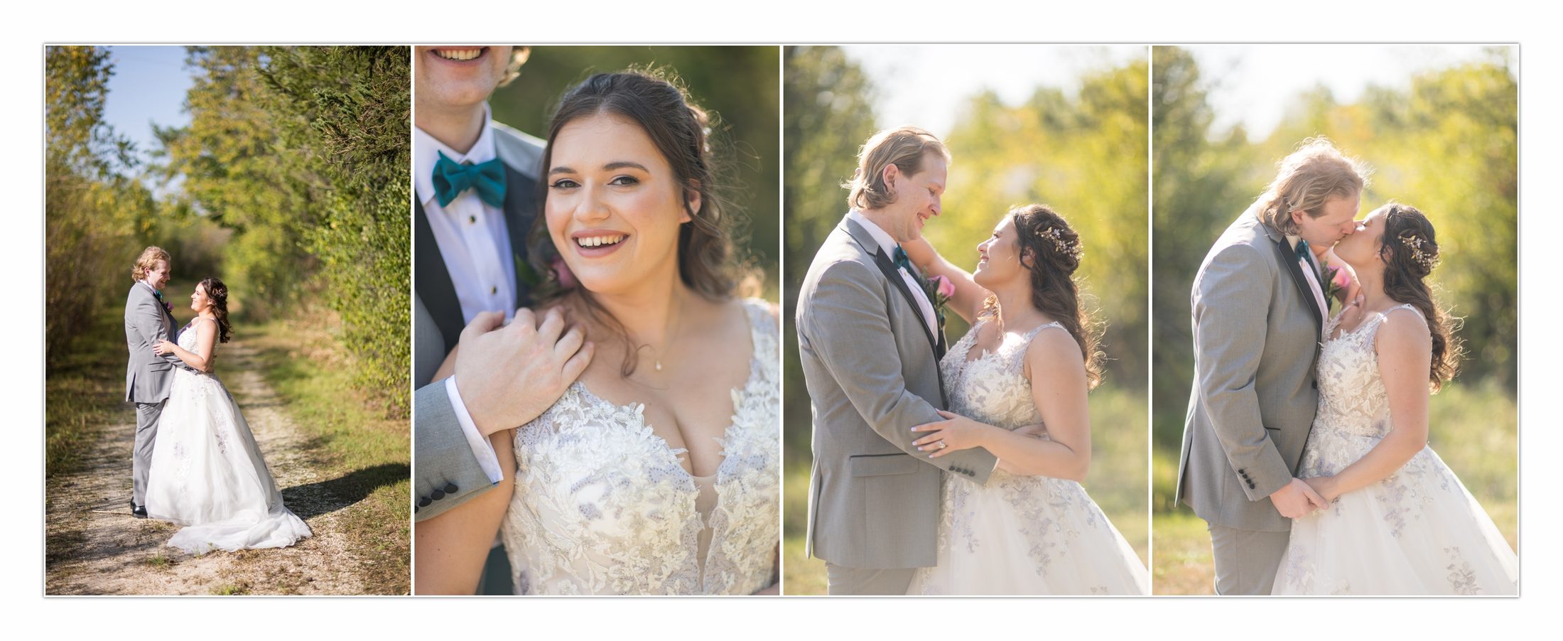 Maria and Cam with their wedding party