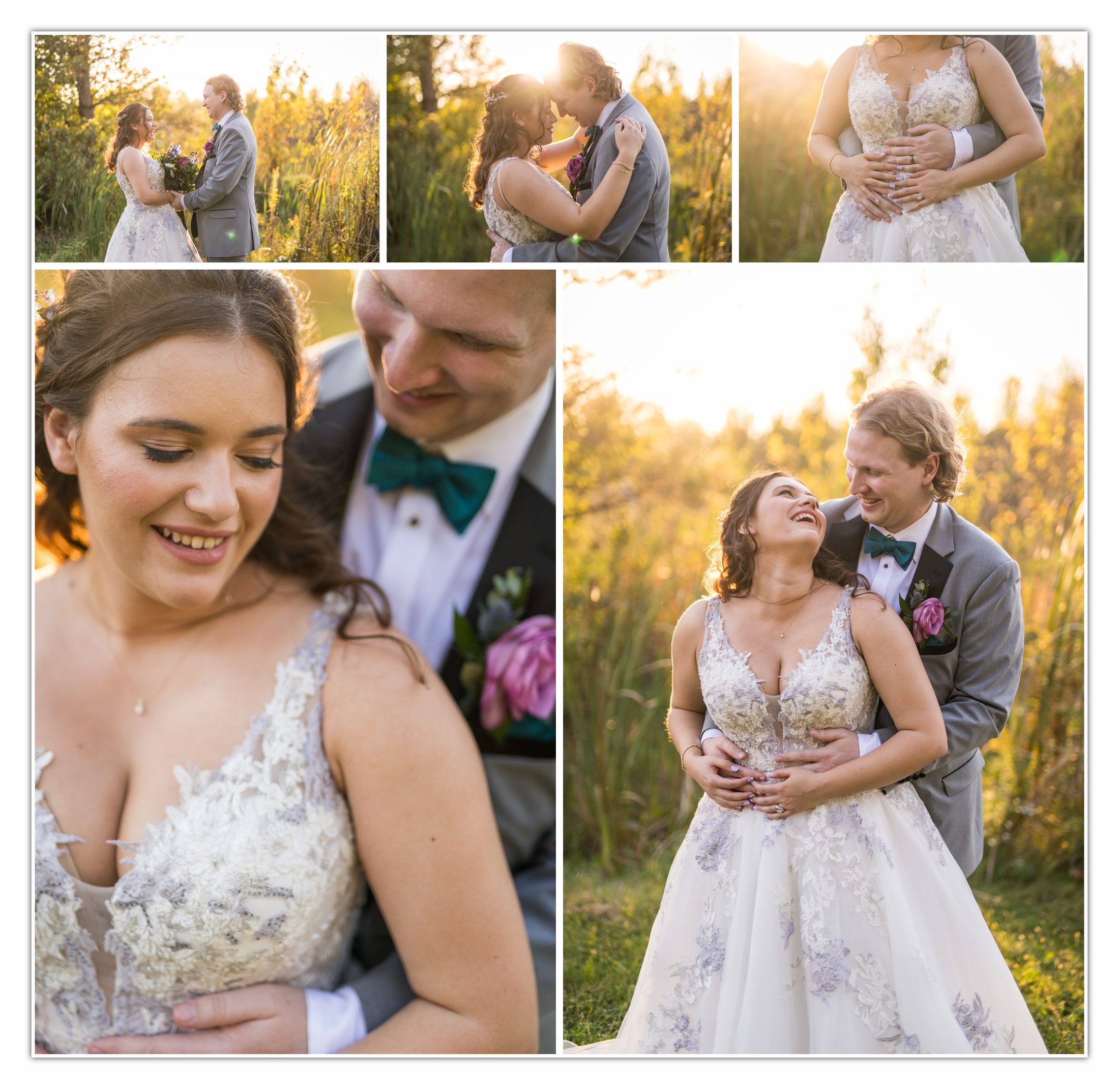 Maria and Cam's outdoor ceremony