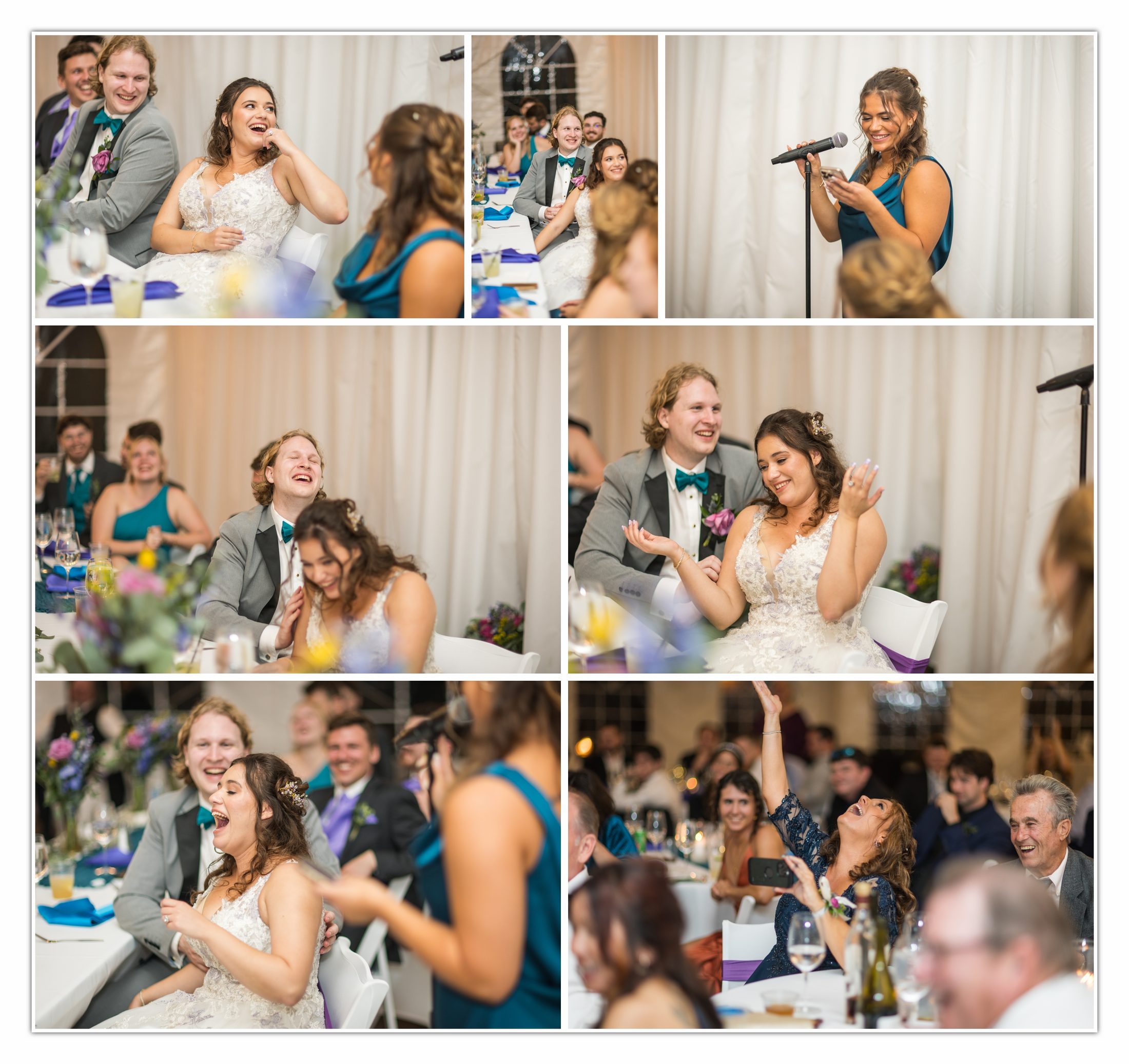 Wedding reception speeches