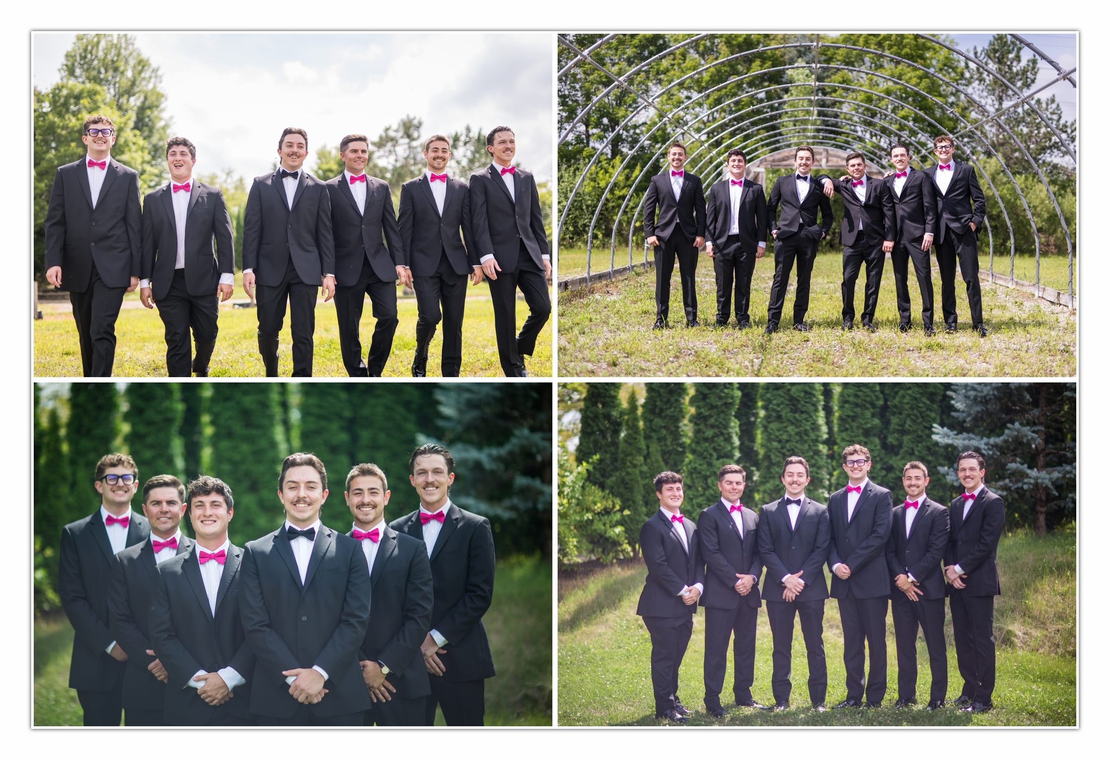 Meghan and Matt's wedding party