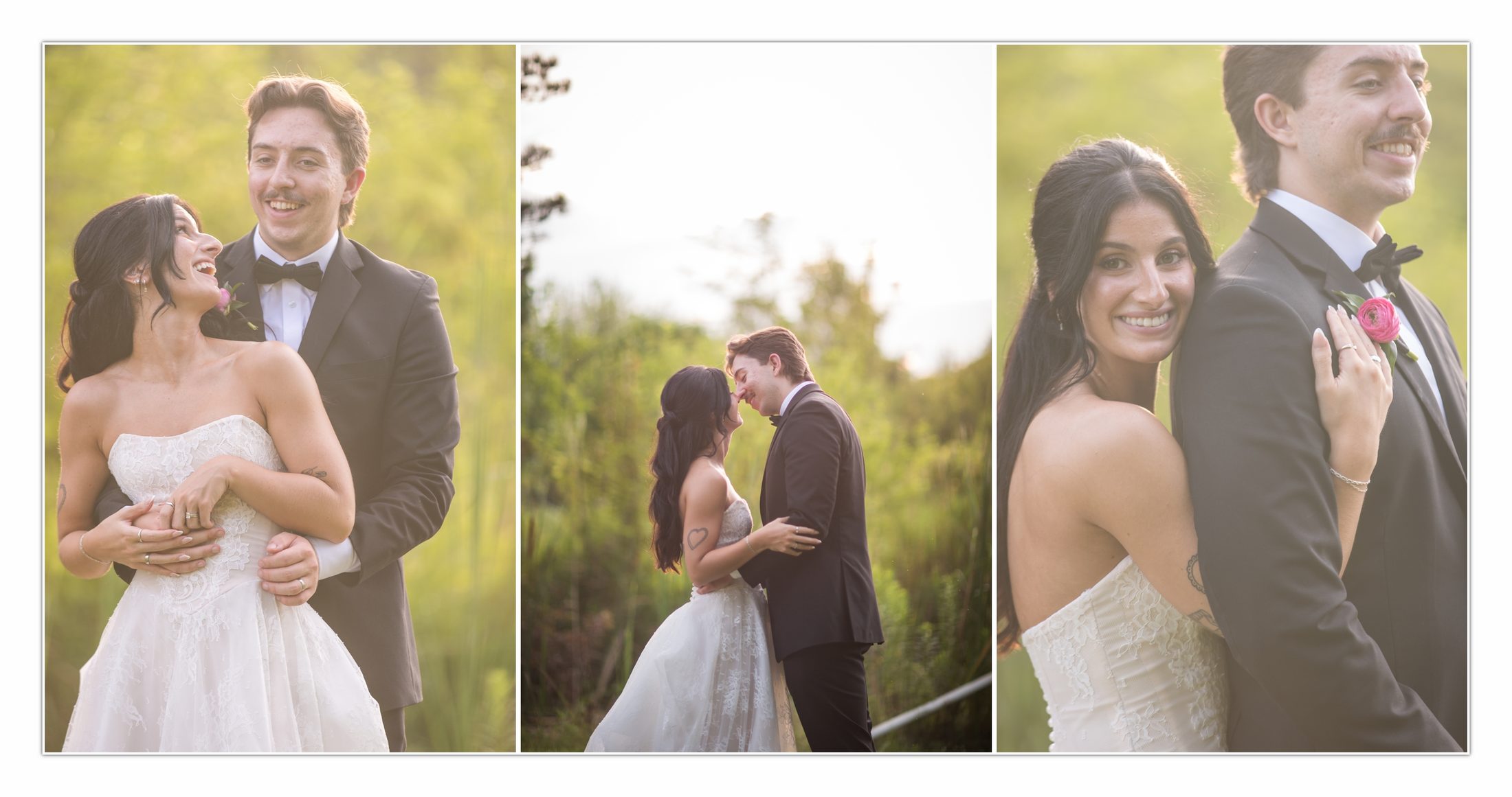 Meghan and Matt together at sunset