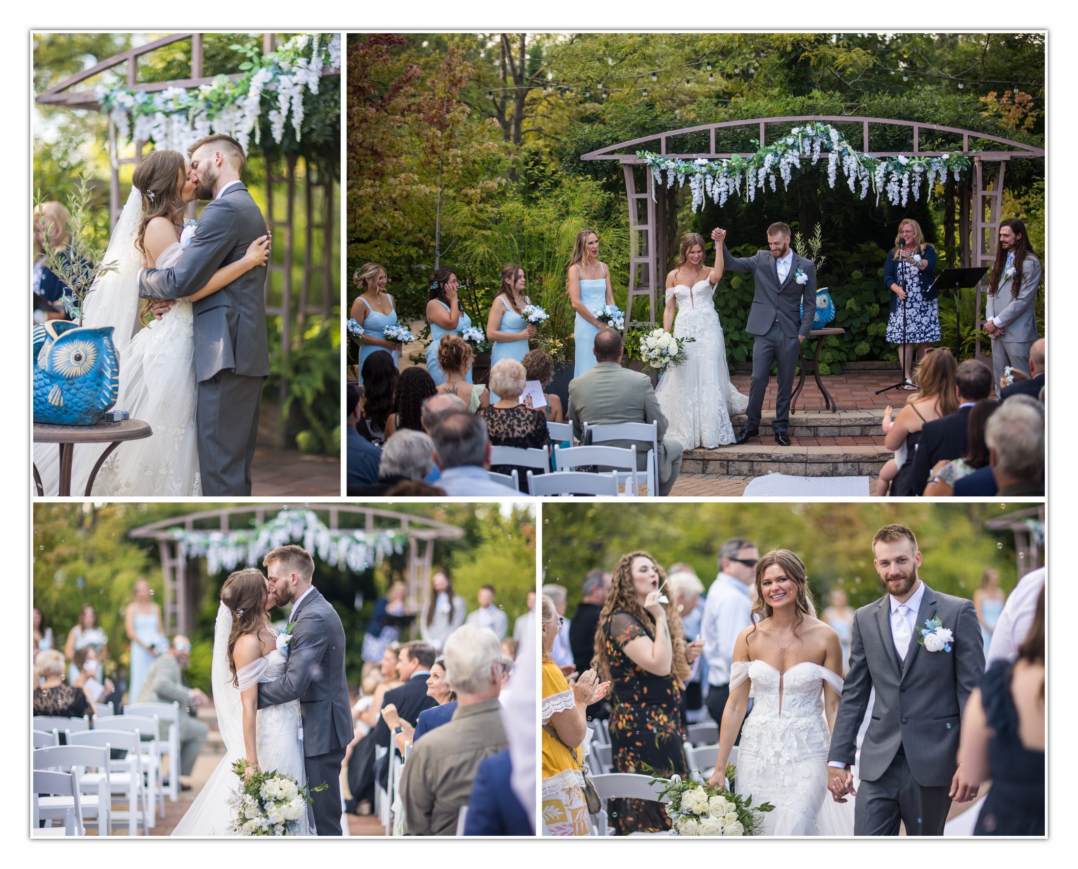 Outdoor Gardens of Woodstock ceremony