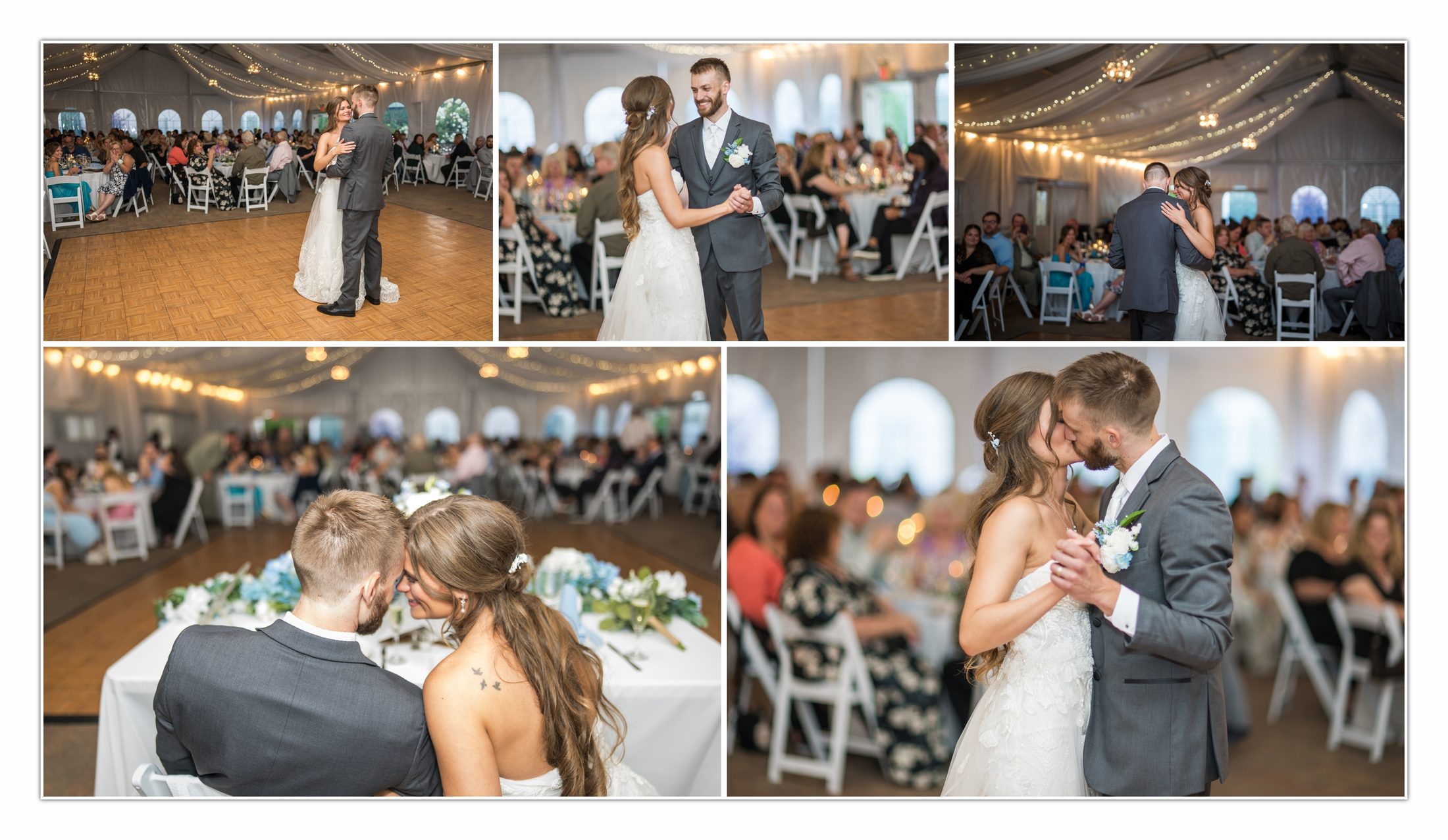 Wedding reception moments